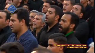 عزاداری هیئت امامزاده جعفر یزد در روز تاسوعا|بخش دوم|مسجد روضه محمدیه(حظیره)یزد|محرم 1397