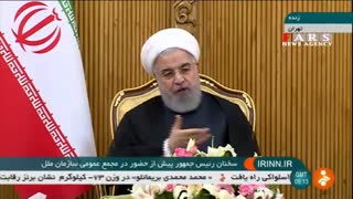 واکنش روحانی به حادثه تروریستی دیروز اهواز