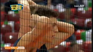 خلاصه والیبال قهرمانی جهان: آمریکا ۳-۰ ایران