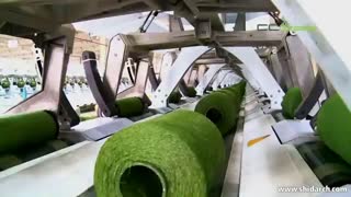 نحوه تولید چمن مصنوعی [شیدارک-مرجع تخصصی کفپوش]