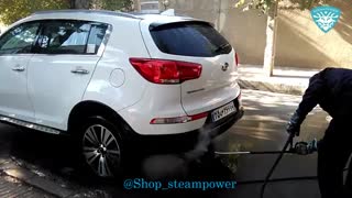 شستشو ماشین های لوکس با بخار