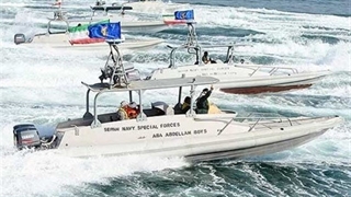 فیلم منتشر‌نشده از توقیف کشتی آمریکایی حامل محموله نظامی توسط سپاه