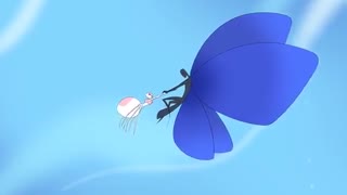 کارتون کوتاه و خیلییییییییی زیبا ی عنکبوت و پروانه ( حتما ببینیدش ^.^ )