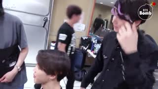 Bangtam Bomb _JK's self hair styling