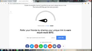 آموزش ثبت نام crypto tab , اثبات برداشت پول