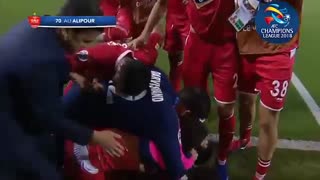 گل علی علیپور به السد قطر (السد قطر 0-1 پرسپولیس)