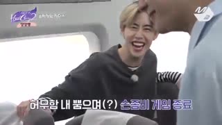 قایم موشک بازی اعضای GOT7