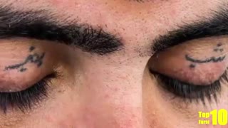 خالکوبی های عجیب خلافکاران تهران