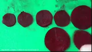 درست کردن گل رز با لبو