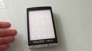 پاور بانک خورشیدی سولار YT SOLAR POWER BANK 5000mAh