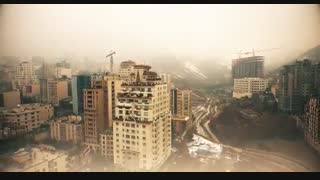 نمایی بی نظیر از شهر تهران و توچال، فیلمبرداریِ هواییِ یک جهانگرد هلندی