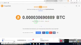 آموزش کسب دلار و بیت کویین با نرم افزار CryptoTab Browser