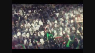 اجرای گروه سرود ثارالله در تجمع بزرگ بسیجیان