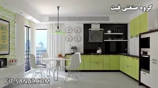 جدیدترین طراحی های کابینت آشپزخانه لوکس پاییز 2018