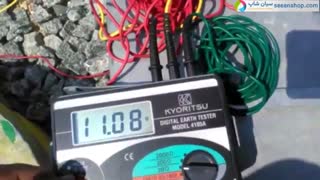 آموزش کار با ارت سنج دیجیتال کیوریتسو ژاپن KYORITSU 4105A