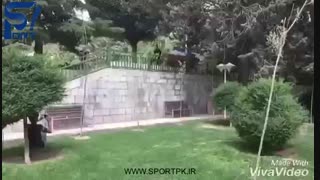 پارکور خفن از استاد کیان طلایی / پارکور