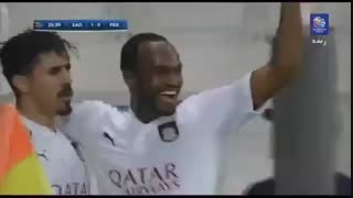 گل اول السد به پرسپولیس (بونجاح)
