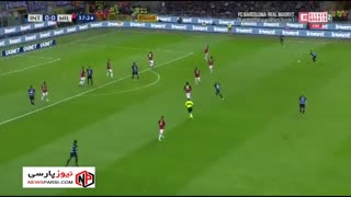 خلاصه سری آ: اینتر 1-0 میلان