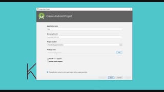 آموزش ساخت اولین پروژه در اندروید استودیو
