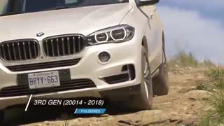 سیر تکامل بی ام و X5 از سال 2000 تا 2019