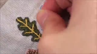 گلدوزی-Rope Stitch