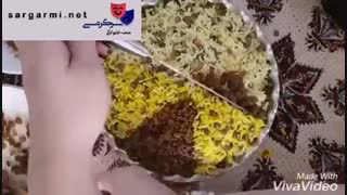 فیلم طرز تهیه عدس پلو با گوشت چرخ کرده