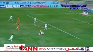 خلاصه بازی هفته دهم : سایپا 1-1 پرسپولیس
