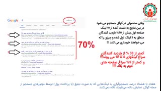 بهینه سازی سایت در موتورهای جستجو