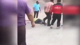 راننده در مازندران پس از جریمه «دو افسر پلیس را زیر گرفت»