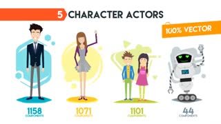 جعبه ابزار ساخت تریلر و کارکتر موشن گرافیک AinTrailers Character Animation Builder