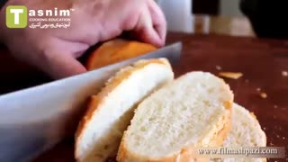 پاته میگو با نان برشته | فیلم آشپزی