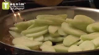 سیب سرخ شده | فیلم آشپزی