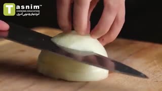 مهارت در استفاده از چاقو | فیلم آشپزی