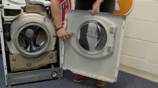 آموزش تعویض لاستیک دور درب ماشین لباسشویی