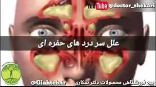 دکتر آرزو شکاری و معرفی آنواع سر درد ها و راهها ی درمانی آنها عصب‌کشی