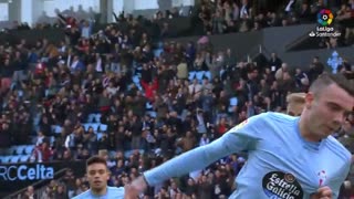 ایاگو آسپاس برترین گلزن اسپانیایی لا لیگا در فصل 2018-2019