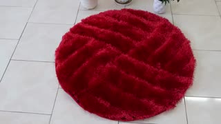 فرش گرد با خطوط منحنی و ایجاد خطای دید