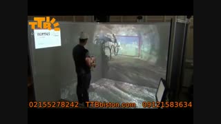 کار با دستگاه شاتکریت اتوماتیک | شبیه ساز شاتکریت