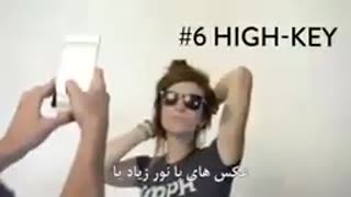 ۸ ترفند جالب عکاسی با موبایل