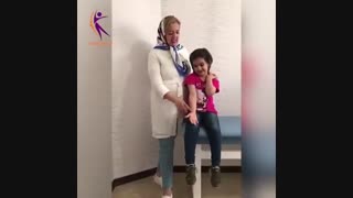 اتمام فیزیوتراپی دیانا جان