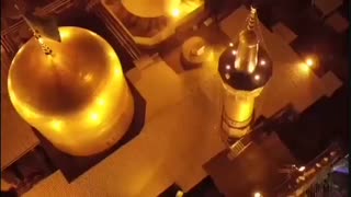 روشنی شمس و مه، ز آجر گنبد زرد رضاست