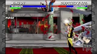 6 دقیقه گیم پلی بازی نهایی مورتال کمبت Ultimate Mortal Kombat 3 Remake بازسازی شده برای کامپیوتر_با کیفیت 4KHD