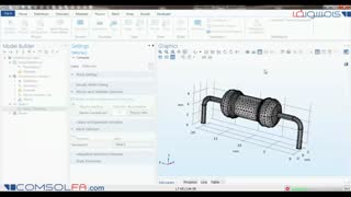 آموزش شبیه سازی مقاومت الکتریکی با کامسول - قسمت سوم