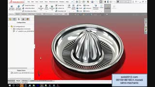 آموزش سالیدورک ۲۰۱۹ طراحی مدل پیشرفته