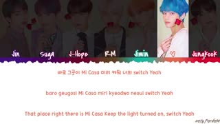 BTS (방탄소년단) - 'HOME' Lyrics [Color Coded_Han_Rom_Eng]
