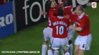 بایرن مونیخ 1-2 منچستریونایتد (فینال لیگ قهرمانان اروپا فصل 1998/99)