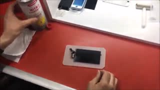 آموزش تعویض گلس آیفون 6 اس
