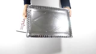 دیس رستورانی 27*37 نقره ای