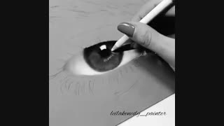 آموزش طراحی چشم
