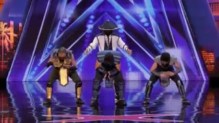 WOW! EPIC Dance Crew Delivers Mortal Kombat x Street Fighter Show - America's Got Talent 2019